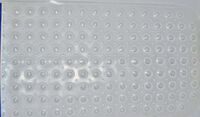 Коврик-SPA для ванной Deluxe 70*38см пузырьки 5-1 прозрачный